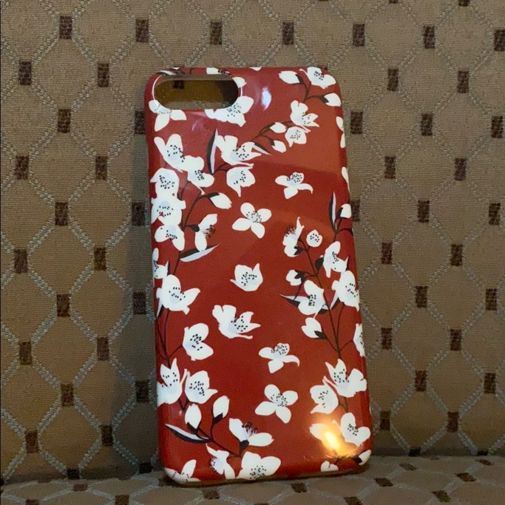 Silicone Red IPhone 7 Plus case